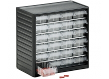 Clear Drawer Small Part Drawer Systems and Cabinets