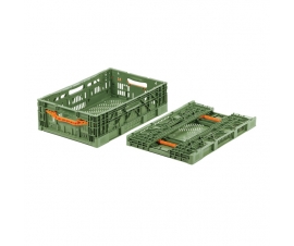 Foldable Ventilated Euro Containers (600 x 400 x 175mm) 34 Litres