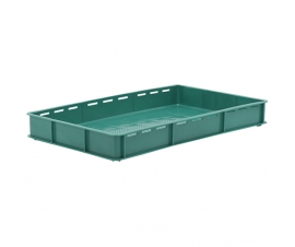 Green Vented Stacking Confectionery Tray
