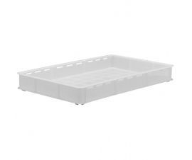 White Vented Stacking Confectionery Tray