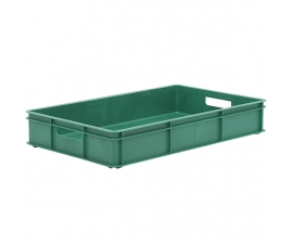 Green Stacking Confectionery Tray Solid Sides And Base