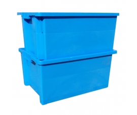 Large Stackable And Nestable Food Grade Plastic Containers