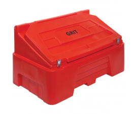 Red 400 Litre Grit Bin
