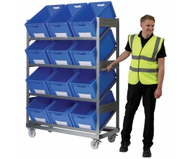 Mobile Container Shelf Trolley