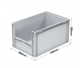 Grey Picking Euro Container Dimensions