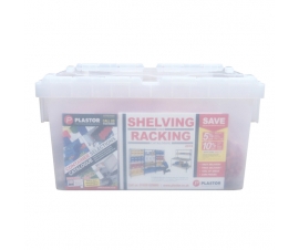 Clear Plastic (Transparent) Storage Boxes 55 Litre Capacity