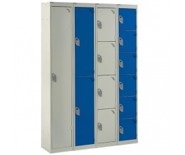 Blue And Grey Lockers