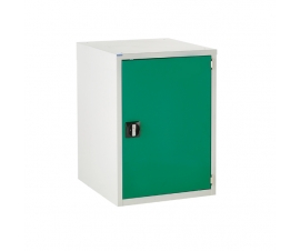Euroslide cabinet with 1 cupboard in green