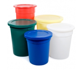 Tapered Bins and Lids example