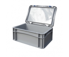 Basicline Case with Grey Lid Open