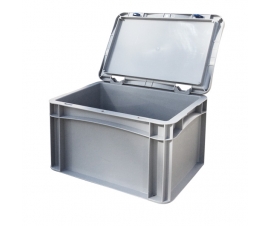 Basicline Case with Grey Lid Open