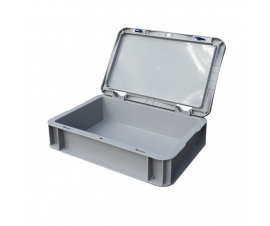 Basicline Case with Grey Lid Open