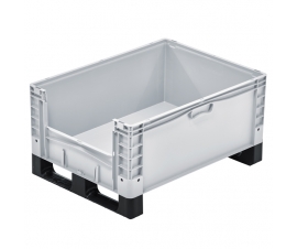 Open End Euro Picking Container with Runners