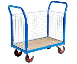 Platform Truck with 3 Mesh Sides