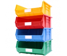 Stack of Size 8 Coloured Linbins