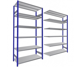 Expo 4 Shelving Bay with Extension Example