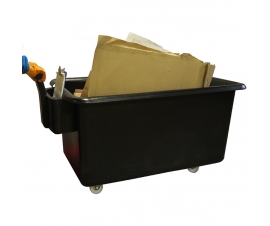 455 Litre Mobile Truck with Handle and contents