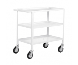 3 Tier Trolley In White