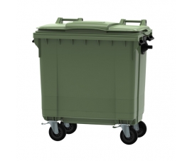 770 Litre Wheeled Bin in Green