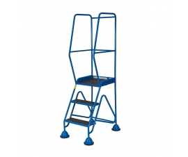 3 Tread Steps in Blue