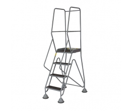 4 Tread Steps In Grey