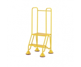 2 Tread Steps with Full Handrail