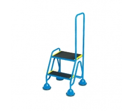 2 Tread Steps with Loop Handrail