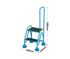 2 Tread Steps Dimensions