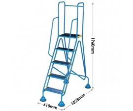 5 Tread Steps Dimensions