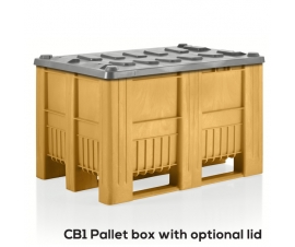 CB1 Yellow Euro Pallet Box