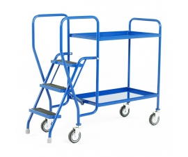 Step Tray Trolley 3 Steps