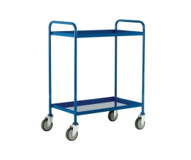 Two Tier Trolley With Blue Epoxy Trays