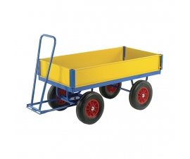 Trailer With Sides Up