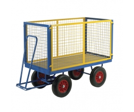 Trailer With Sides Up