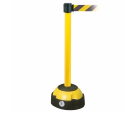 Yellow And Black Belt Barrier
