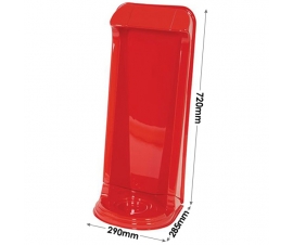 Single Fire Extinguisher Stand Dimensions