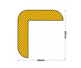 Edge Protection Foam Right Angle 60 x 60mm