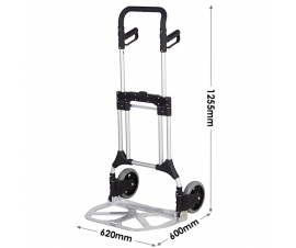 GI043Y Compact Sack Truck Unfolded Dimensions