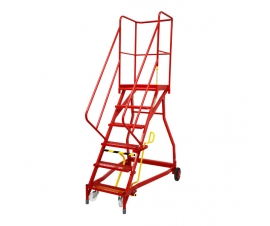 Fort Heavy Duty Vantage Professional Mobile Steps 6 Treads