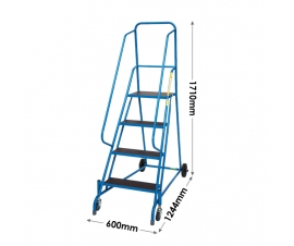 4 Tread Mobile Steps Dimensions