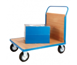 Platform Truck With A Single Veneer End