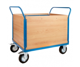 Platform Truck With 4 Veneer Sides