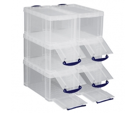 8 Litre Boxes With Drop Down Door Stacked
