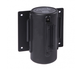 Wall Mounted Belt Barriers In Black