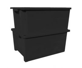 Large Stackable And Nestable Food Grade Plastic Containers