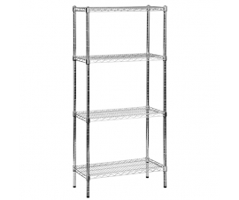 Stainless Steel Shelving Bay