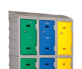 Sloping Top On Lockers