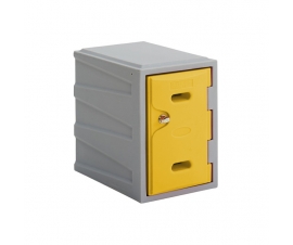 Plastic Locker in Yellow