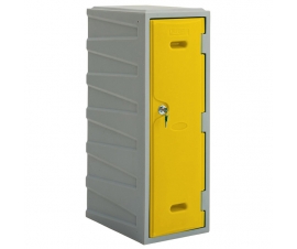 Plastic Locker in Yellow