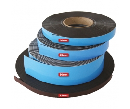 Magnetic Self-Adhesive Strip Sizes